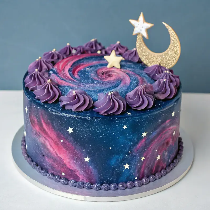 Nebula Night Cake